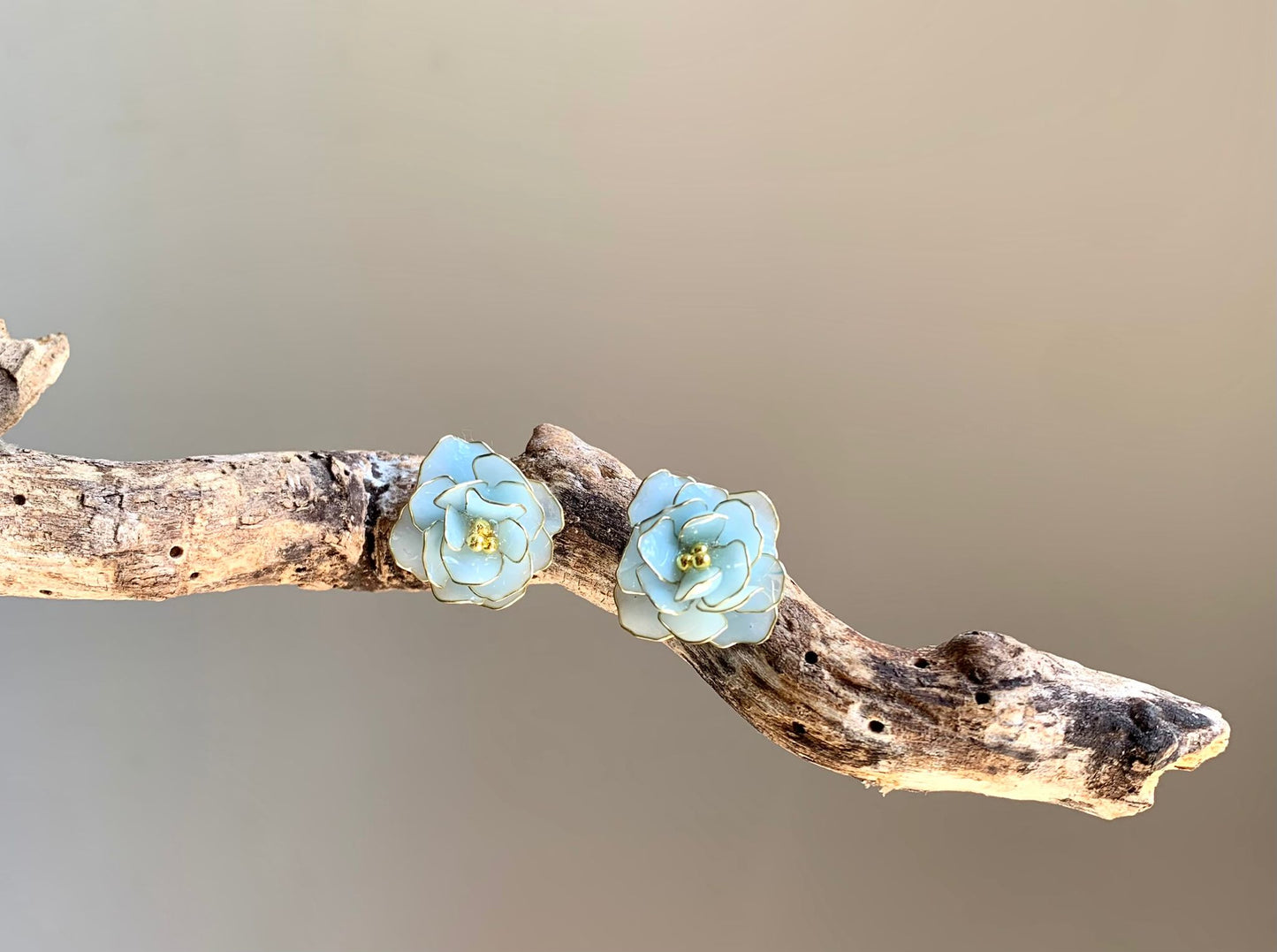 Ohrringe „Meeresblau“