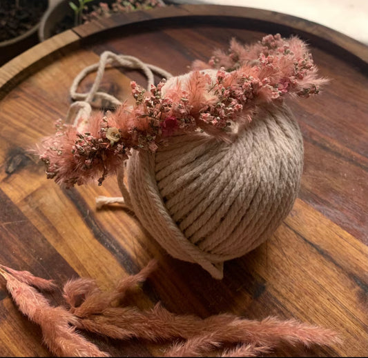 Kopfkranz, Pampas, Pink